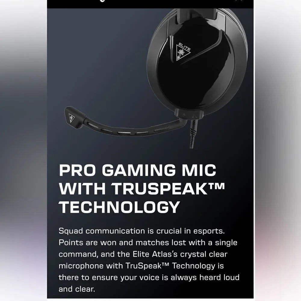 Turtle Beach Elite Atlas Pro Performance Gaming Headset!